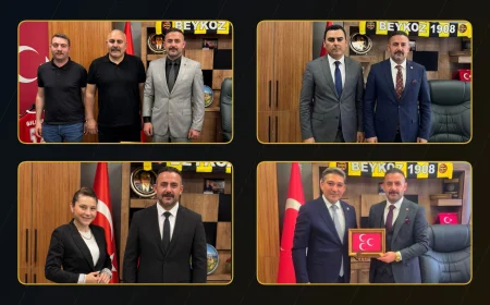 MHP Beykoz İlçe Başkanı Mehmet Gündoğdu’nun Yeni Döneminde Tebrik Ziyaretleriyle Teşkilat İstişareleri Hız Kazandı