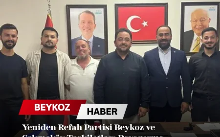 Yeniden Refah Partisi Beykoz ve Çekmeköy Teşkilatları Dayanışma Buluşmasında Ortak Çalışmaları Değerlendirdi