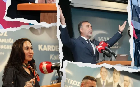 MHP Genel Başkan Yardımcısı Feti Yıldız’ın Katıldığı Beykoz Kongresinde Mehmet Gündoğdu Yeniden İlçe Başkanı Seçildi