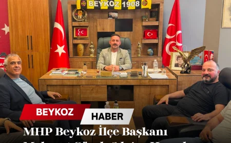 MHP Beykoz İlçe Başkanı Mehmet Gündoğdu’ya Hayırlı Olsun Ziyaretleri Sürüyor