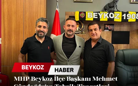 MHP Beykoz İlçe Başkanı Mehmet Gündoğdu’ya Tebrik Ziyaretleri Yoğun İlgiyle Devam Ediyor