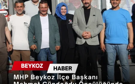 MHP Beykoz İlçe Başkanı Mehmet Gündoğdu Öncülüğünde Teşkilat Çalışmaları Sahada Devam Ediyor