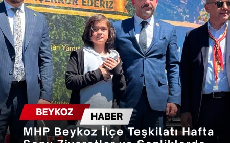 MHP Beykoz İlçe Teşkilatı Hafta Sonu Ziyaretler ve Şenliklerde Vatandaşlarla Bir Araya Geldi