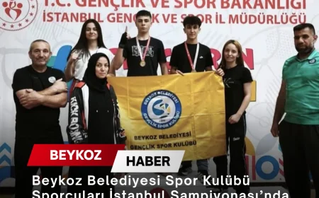 Beykoz Belediyesi Spor Kulübü Sporcuları İstanbul Şampiyonası’nda Kürsüye Çıkarak Türkiye Şampiyonası Yolunda Önemli Başarılar Elde Etti