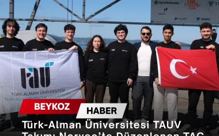 Türk-Alman Üniversitesi TAUV Takımı Norveç’te Düzenlenen TAC Challenge 2026’da Türkiye’yi Temsil Ediyor