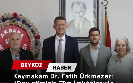 Kaymakam Dr. Fatih Ürkmezer: “Devletimizin Tüm İmkânlarıyla Vatandaşımızın Yanında Olmaya Devam Edeceğiz”