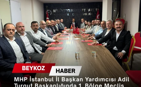 MHP İstanbul İl Başkan Yardımcısı Adil Turgut Başkanlığında 1. Bölge Meclis Üyeleri Pendik’te İstişare Toplantısında Buluştu