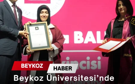 Beykoz Üniversitesi’nde diplomalar sahiplerini buldu