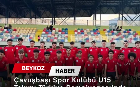 Çavuşbaşı Spor Kulübü U15 Takımı Türkiye Şampiyonası’nda Son 24’e Kalarak Gurur Yaşattı