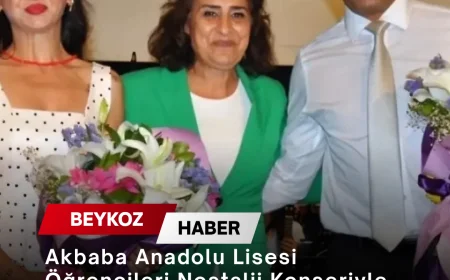 Akbaba Anadolu Lisesi Öğrencileri Nostalji Konseriyle Beykoz’da Sanatseverlerden Tam Not Aldı