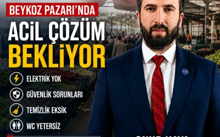 Beykoz Pazarı'nda Elektrik, Güvenlik ve WC Sorunları Gündemde: Onur Kaya'dan Belediyelere Çağrı