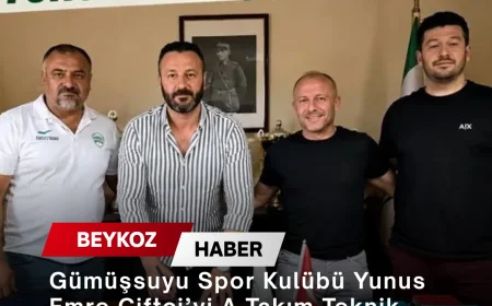 Gümüşsuyu Spor Kulübü Yunus Emre Çiftçi’yi A Takım Teknik Direktörlüğüne, Kadir Çiftçi’yi Yardımcı Antrenörlüğe Getirdi