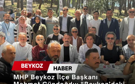 MHP Beykoz İlçe Başkanı Mehmet Gündoğdu: “Beykoz’daki saha çalışmalarımızı hız kesmeden sürdüreceğiz”