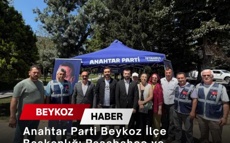 Anahtar Parti Beykoz İlçe Başkanlığı Paşabahçe ve Beykoz’da ortak saha çalışması gerçekleştirdi