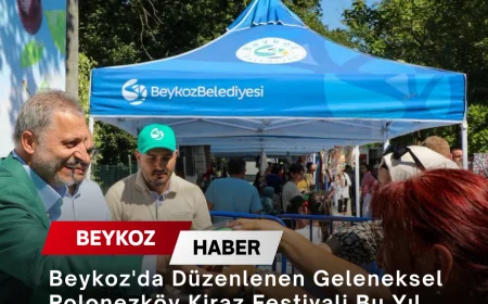 Beykoz'da Düzenlenen Geleneksel Polonezköy Kiraz Festivali Bu Yıl Düşük Katılımla Gerçekleştirildi
