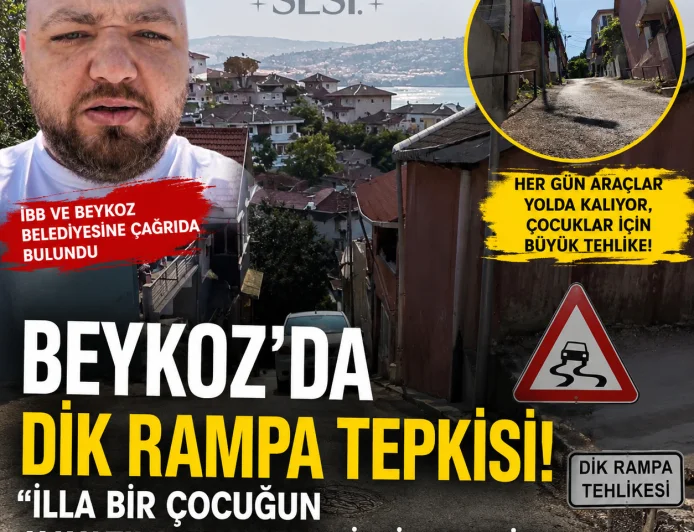 Beykoz’da Risk Yaratan Sokak Gündemde: “Defalarca Başvurduk, Sonuç Alamadık”