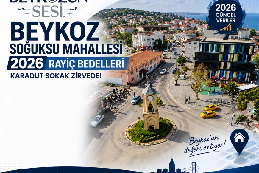 Beykoz Soğuksu Mahallesi 2026 Rayiç Bedelleri: Karadut Sokak Zirvede, İşte Sokak Sokak Tam Liste