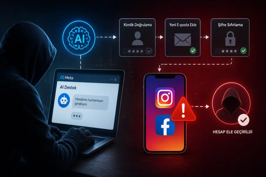 Meta’nın yapay zekâ destekli hesap kurtarma sistemiyle ilgili iddialar sosyal medya güvenliğini yeniden gündeme taşıdı