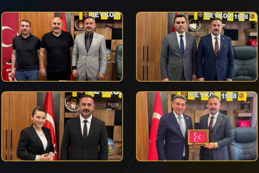 MHP Beykoz İlçe Başkanı Mehmet Gündoğdu’nun Yeni Döneminde Tebrik Ziyaretleriyle Teşkilat İstişareleri Hız Kazandı