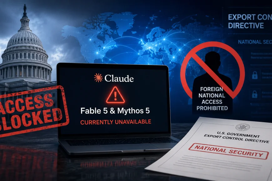 ABD Hükümeti Kararı Sonrası Anthropic Fable 5 ve Mythos 5 Modellerinin Erişimini Küresel Olarak Durdurdu