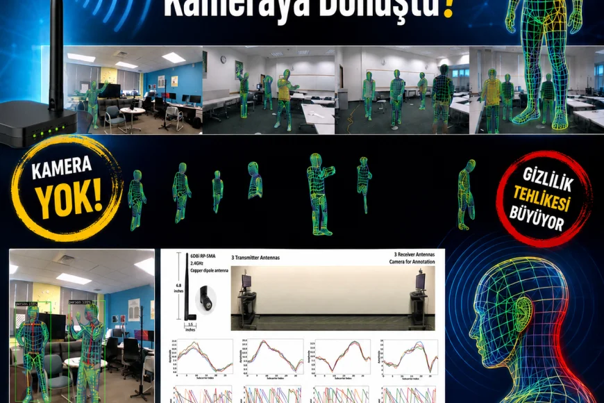Evinizdeki Wi-Fi Meğer Sizi İzliyormuş: Kamerasız Takip Teknolojisi Şoke Etti!