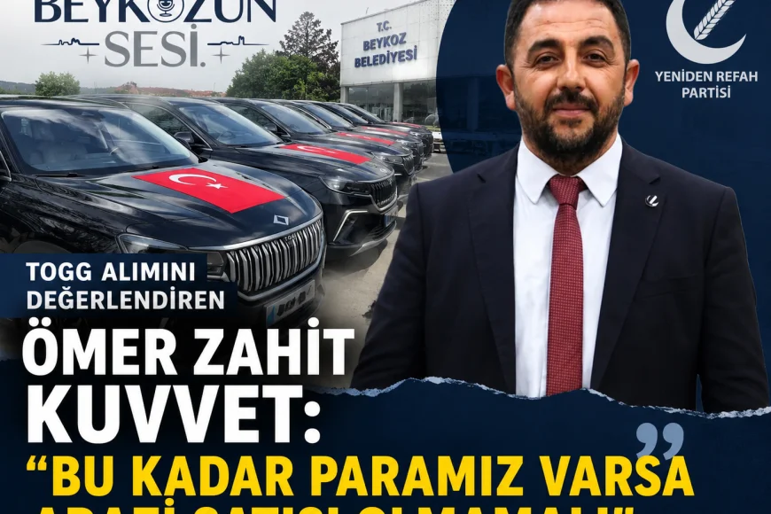TOGG alımını değerlendiren Ömer Zahit Kuvvet: “Bu kadar paramız varsa arazi satışı olmamalı”