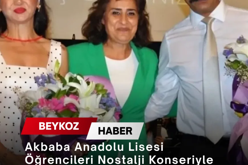 Akbaba Anadolu Lisesi Öğrencileri Nostalji Konseriyle Beykoz’da Sanatseverlerden Tam Not Aldı