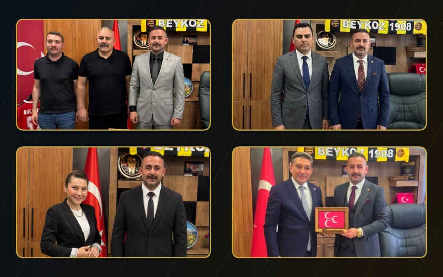 MHP Beykoz İlçe Başkanı Mehmet Gündoğdu’nun Yeni Döneminde Tebrik Ziyaretleriyle Teşkilat İstişareleri Hız Kazandı