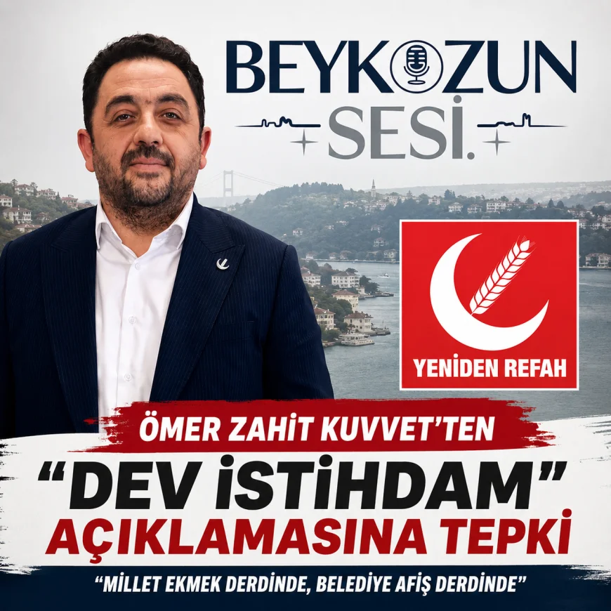 Ömer Zahit Kuvvet’ten “Dev İstihdam” Çıkışı: “Bu Bir Algı Operasyonu”