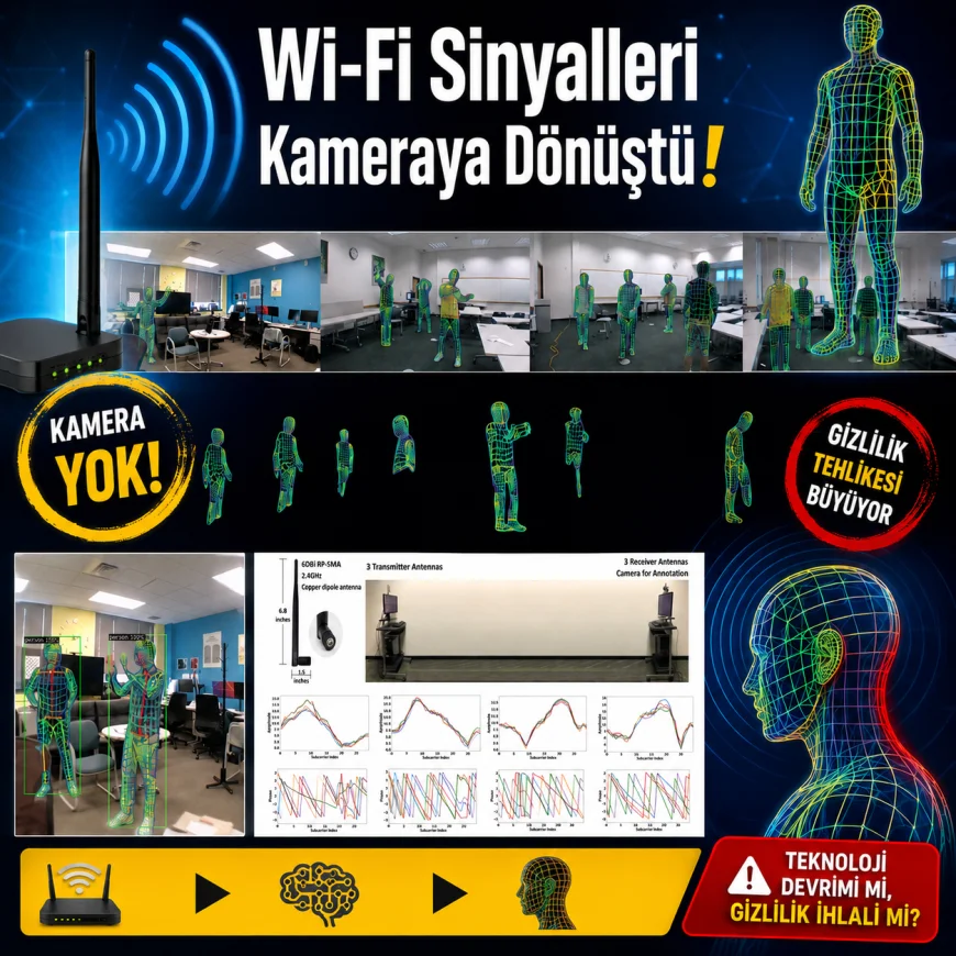 Evinizdeki Wi-Fi Meğer Sizi İzliyormuş: Kamerasız Takip Teknolojisi Şoke Etti!