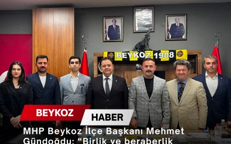 MHP Beykoz İlçe Başkanı Mehmet Gündoğdu: “Birlik ve beraberlik içerisinde Türk milletine hizmet yolunda kararlılıkla yürümeye devam edeceğiz”