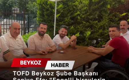 TOFD Beykoz Şube Başkanı Saniye Efe: “Engelli bireylerin toplumsal yaşama katılımı için dayanışmayı büyütmeliyiz”