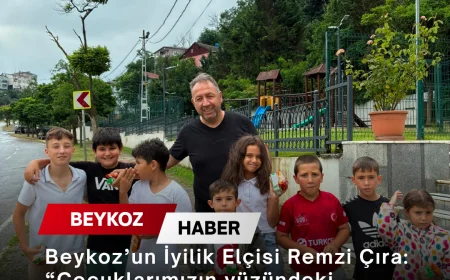 Beykoz’un İyilik Elçisi Remzi Çıra: “Çocuklarımızın yüzündeki tebessüme vesile olmak en büyük mutluluğumuzdur”