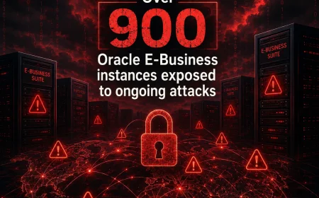 Oracle E-Business Suite'te kritik güvenlik açığı saldırıların hedefi oldu, 900'den fazla sistem internete açık durumda