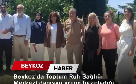 Beykoz'da Toplum Ruh Sağlığı Merkezi danışanlarının hazırladığı sanat eserleri yıl sonu sergisinde ziyaretçilerle buluştu