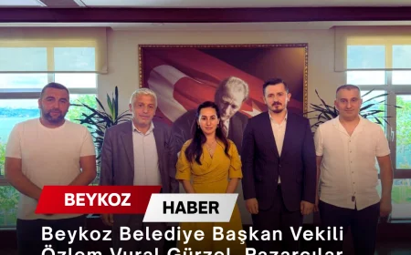 Beykoz Belediye Başkan Vekili Özlem Vural Gürzel, Pazarcılar Derneği'nin taleplerini dinledi
