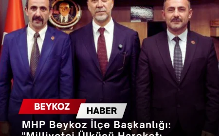 MHP Beykoz İlçe Başkanlığı: "Milliyetçi Ülkücü Hareket; fırtınalar içindeki emin bir kaledir"