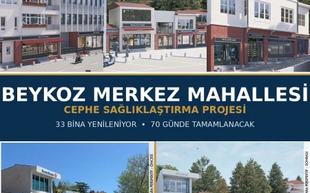Beykoz Merkez Mahallesi'nde Tarihi Dönüşüm: 33 Bina Cephe Sağlıklaştırmasıyla Boğaz'ın Siluetine Kavuşuyor