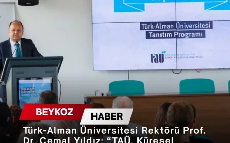 Türk-Alman Üniversitesi Rektörü Prof. Dr. Cemal Yıldız: “TAÜ, Küresel Ölçekte Nitelikli Bireyler Yetiştiren Uluslararası Bir Köprüdür”