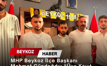 MHP Beykoz İlçe Başkanı Mehmet Gündoğdu: “Üye Kayıt Çalışmalarımız Aralıksız Devam Etmektedir”