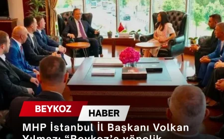 MHP İstanbul İl Başkanı Volkan Yılmaz: “Beykoz’a yönelik çalışmalarında Özlem Başkanımıza ve ekibine başarılar diliyoruz”