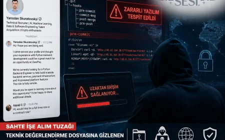 Sahte İşe Alım Sürecinde Gizlenen Zararlı Yazılım Ağı Ortaya Çıkarıldı