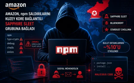 Amazon, npm Tedarik Zinciri Saldırılarını Kuzey Kore Bağlantılı Sapphire Sleet Grubuna Bağladı