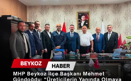 MHP Beykoz İlçe Başkanı Mehmet Gündoğdu: “Üreticilerin Yanında Olmaya ve Beykoz’un Tarımsal Kalkınmasına Katkı Sunmaya Devam Edeceğiz”