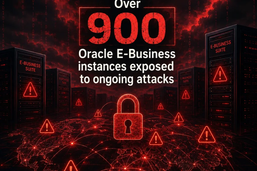 Oracle E-Business Suite'te kritik güvenlik açığı saldırıların hedefi oldu, 900'den fazla sistem internete açık durumda
