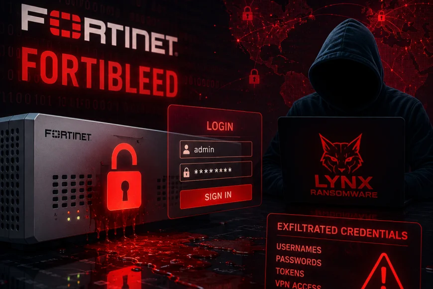 FortiBleed kimlik bilgisi hırsızlığı operasyonunun INC ve Lynx fidye yazılımı gruplarıyla bağlantılı olduğu ortaya çıktı
