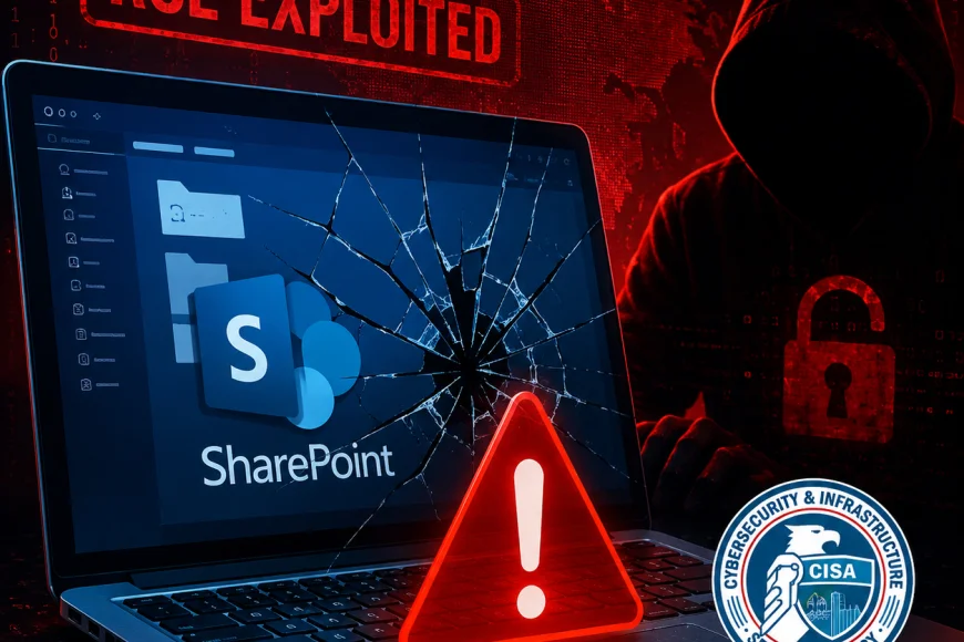 CISA, Microsoft SharePoint'teki kritik uzaktan kod çalıştırma açığının aktif olarak istismar edildiğini duyurdu