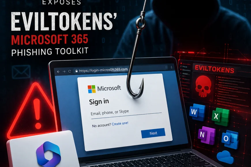 ARToken platformu, EvilTokens'un Microsoft 365 kimlik avı altyapısını ve gelişmiş saldırı araçlarını ortaya çıkardı