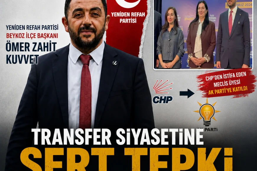 Yeniden Refah Partisi Beykoz İlçe Başkanı Ömer Zahit Kuvvet: “Bizim siyasetimiz transfer siyaseti değil, hizmet siyasetidir”