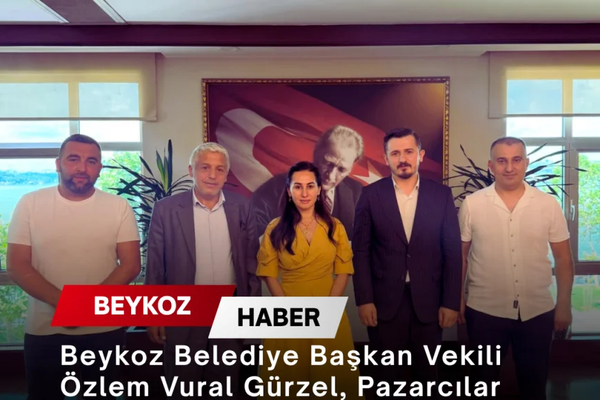 Beykoz Belediye Başkan Vekili Özlem Vural Gürzel, Pazarcılar Derneği'nin taleplerini dinledi